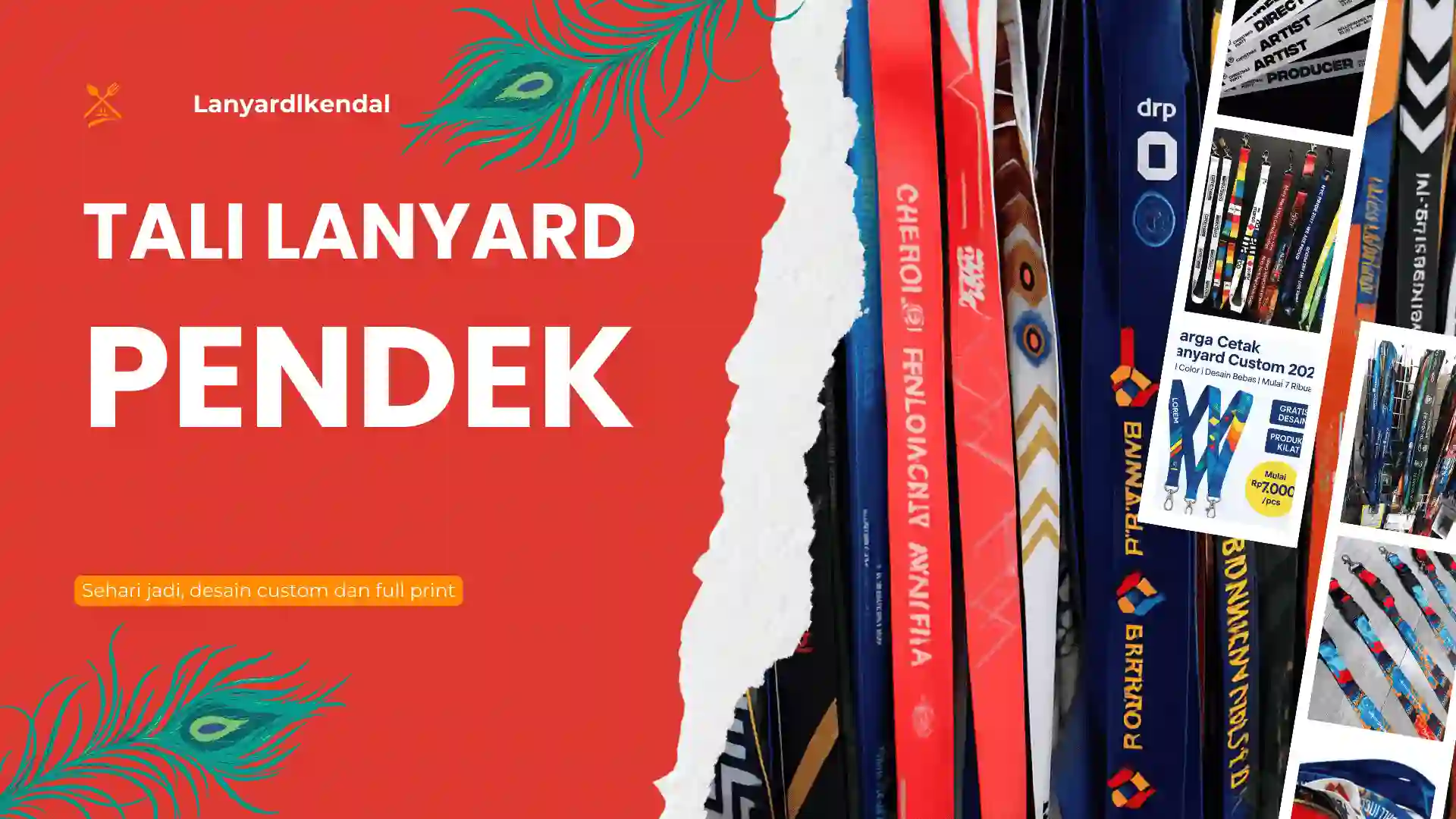 Tali Lanyard Pendek Kendal